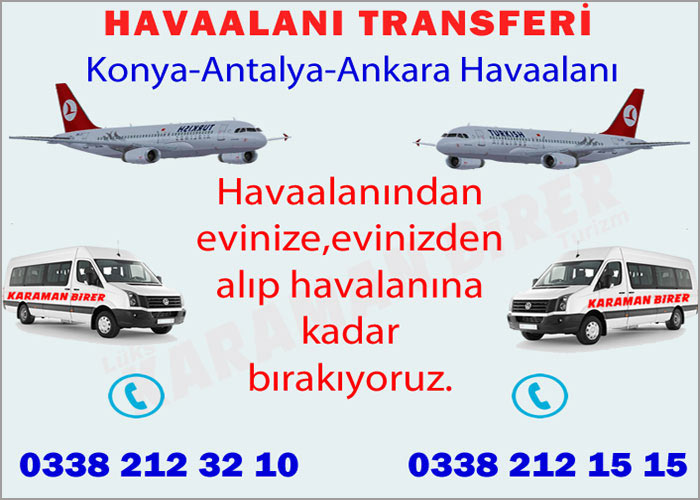 Konya - Antalya Havaalanı Transferi